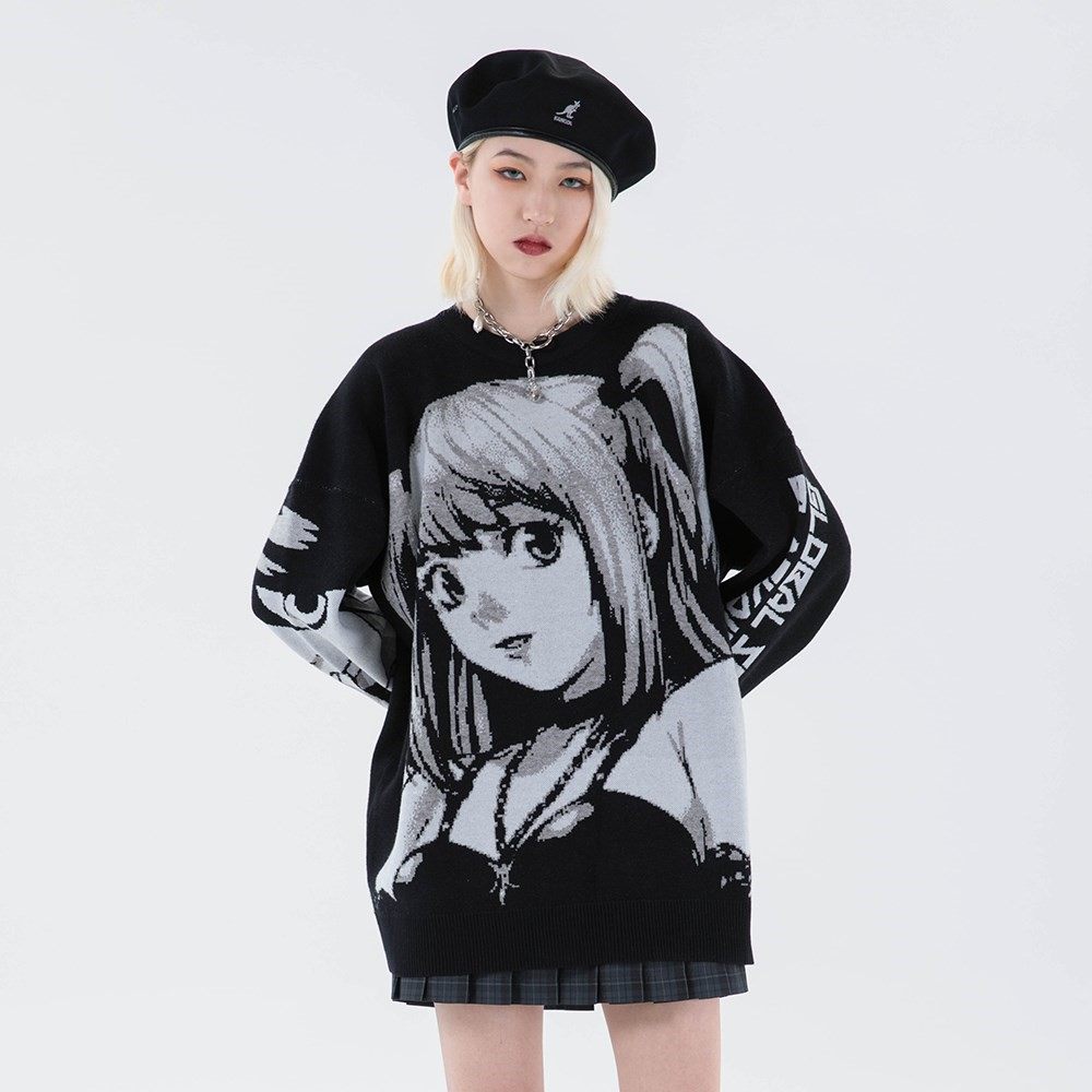 Knitted Harajuku Winter Clothes Women 2021 Oversized Sweater