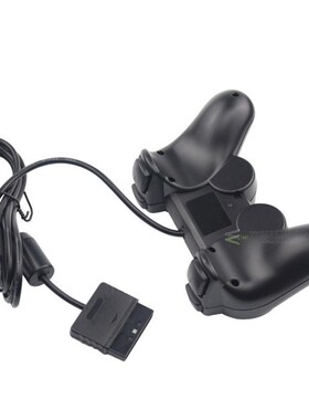 Transparent Color Wired Controller  Sony PS2 pad Double Vibr