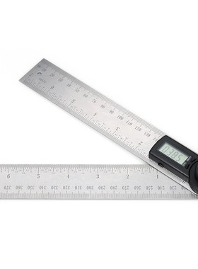 GemRed 2-in-1 Digital Angle Rule Goniometer Angle Gauge Stai