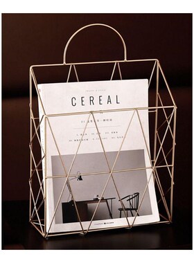 *Nordic Style Magazine File Book Rack Desktop Hanging Storag