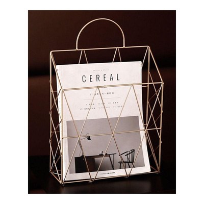 *Nordic Style Magazine File Book Rack Desktop Hanging Storag