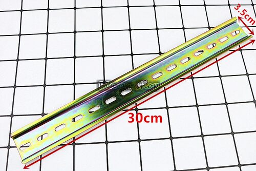 30CM din rail C45 Guide Mounting clip Installation track fix