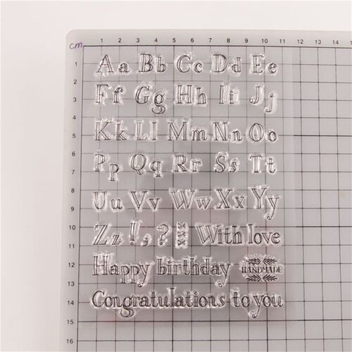 New Fondant Stamps Easy Use Russia Letter Alph