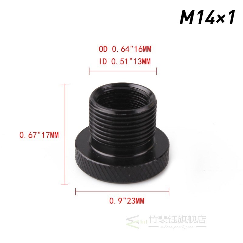 Aluminum 5/8-24 to 1/2-20 1/2-28 M 14x1/ M14x1.5 Car Fuel Fi