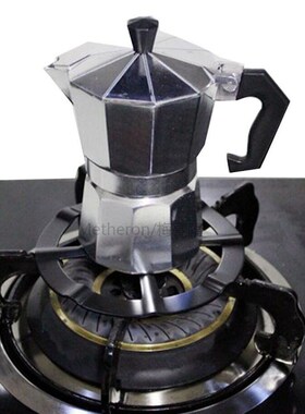 Portable Stovetop Coffee Maker Shelf Simmer Ring Safe Kitche