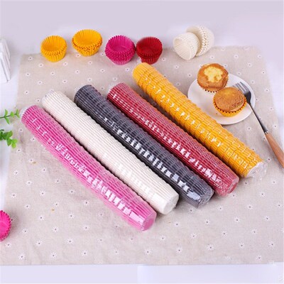 1000PCS 25x21mm Mini Colorful Paper Cake Cupcake Liner Bakin