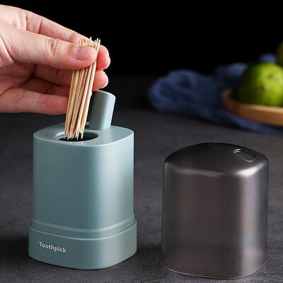 Push Pop-up Automatic Toothpick Holder, Nordic Home Portable