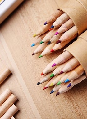 12 pcs/lot 12 New Colored Pencils for Kids School Supplies