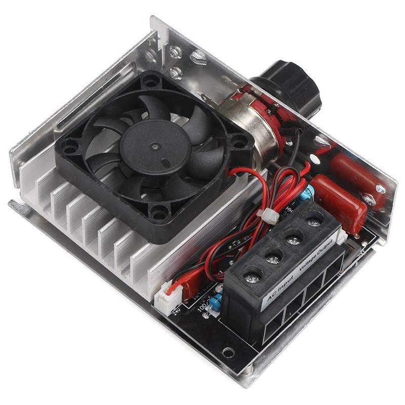 220V AC 10000W Triac Voltage Regulator Speed Dimmer Temperat