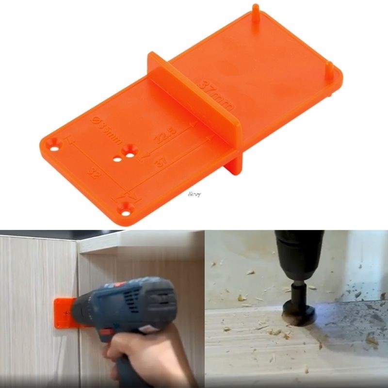 35mm 40mm Hinge Hole Drilling Guide Locator Hole Opener temp
