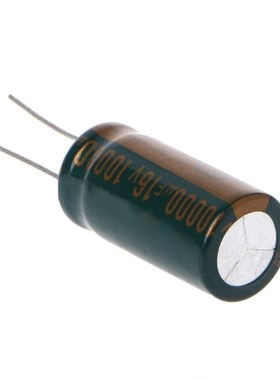 16V 10000uF Capacitance Electrolytic Radial Capacitor High F