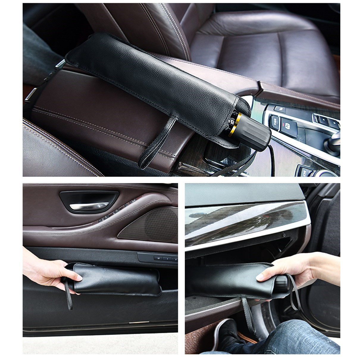 Front Windshield Auto Sunshade mbrella + 4Pcs Window Mesh Co