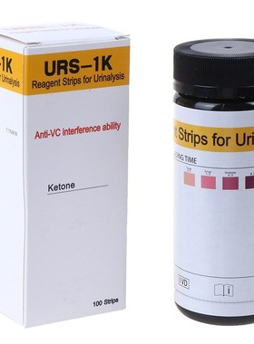 100Pcs/Bottle Ketone Strips Home Ketosis Urine Weight Lose A