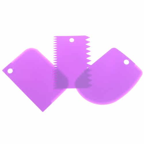 DIY Cream Scraper Teeth Edge Scraper Cake Decorating Fondant