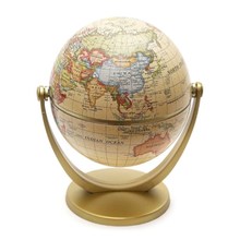 Vintage English Edition Globe World Map Decoration Earth Gl