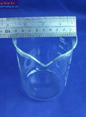 1pc SHUNIU 500ml glass beaker lab measuring Borosilicate gla