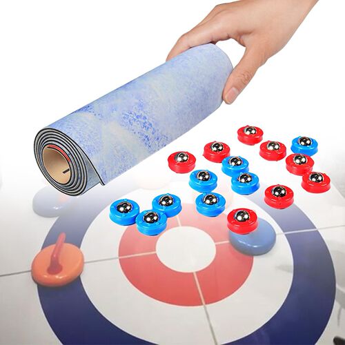 Desktop Curling Mini Size Decompression ABS Family Tabletop