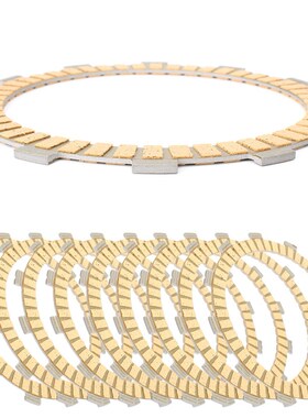 9PCS Motorbikes Clutch Kit Friction Disc Plates Set For Yama