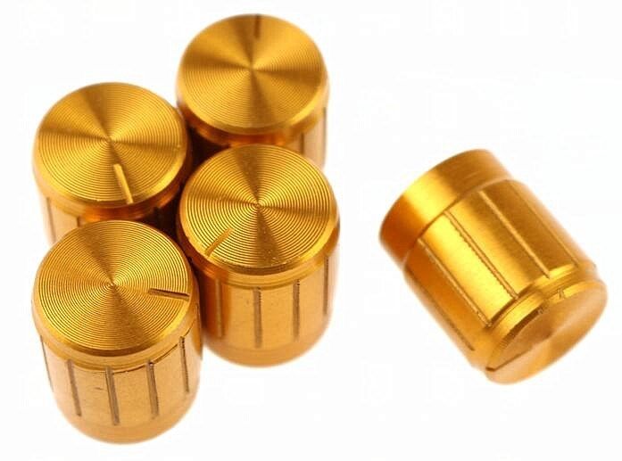 Free Shipping 5pcs Potentiometer knob / aluminum knob / diam