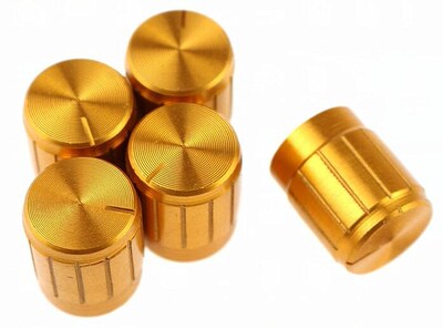 Free Shipping 5pcs Potentiometer knob / aluminum knob / diam