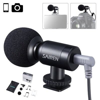 Sairen Nano Interview Microphone Vlog Mini Mic Voice Record