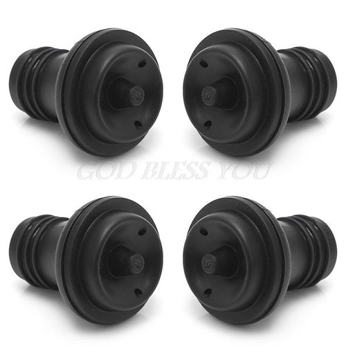4 Pcs Rubber Wine Stopper Vacuum Suction Bottle Stopper Vac
