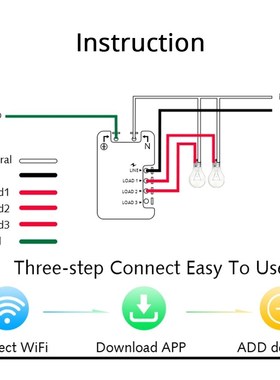 New Design Zigbee 3.0 Push Light Switch SmartThings Control
