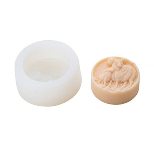 3D Sheep Silicone Mold 适用于 Baking Chocolate Cake Dessert