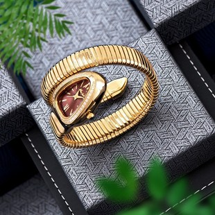 Luxury MISSFOX Shape Watches Snake Wrist Women Watch For