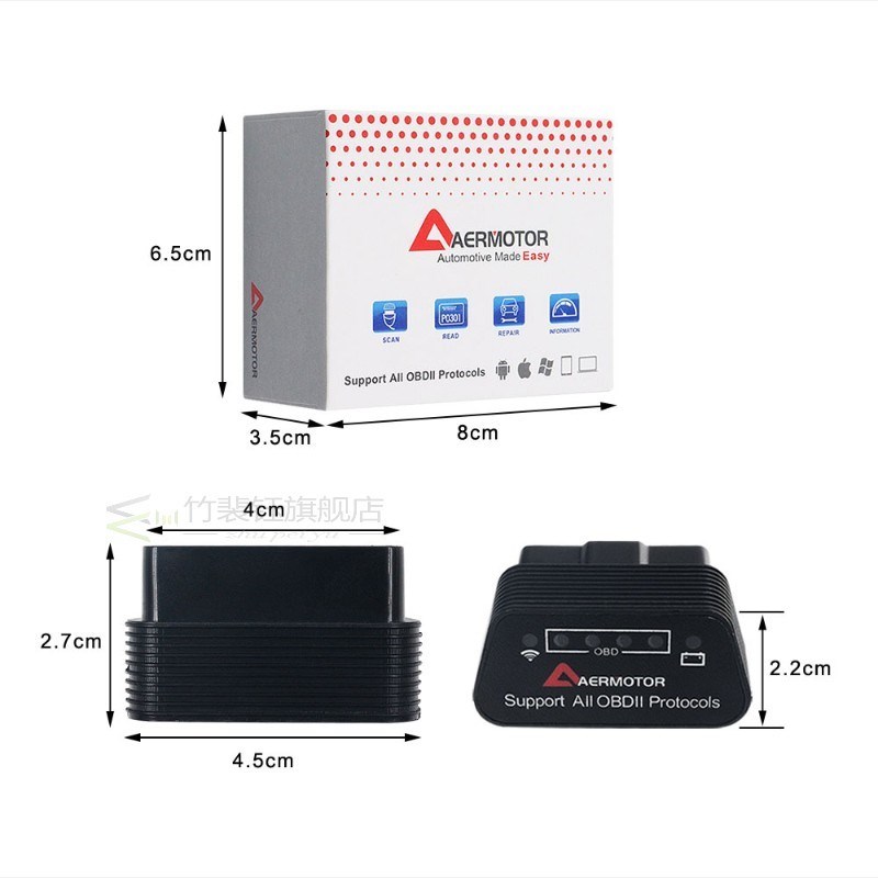 Pic25k80 Wifi OBD2 Scanner ELM327 Scanner  Mercedes AMG BMW