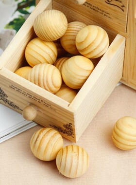 New 5pcs/bag Wardrobe Pest Control Wooden Mothballs Moth Re