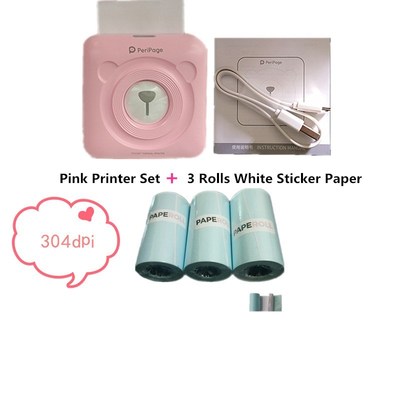 304dpi Mini A6 Portable Bluetooth hermal Photo Printer Poche
