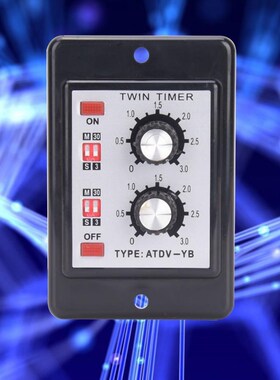 Timer Relay Knob Control Time Switch Relay On Off Twin Timer