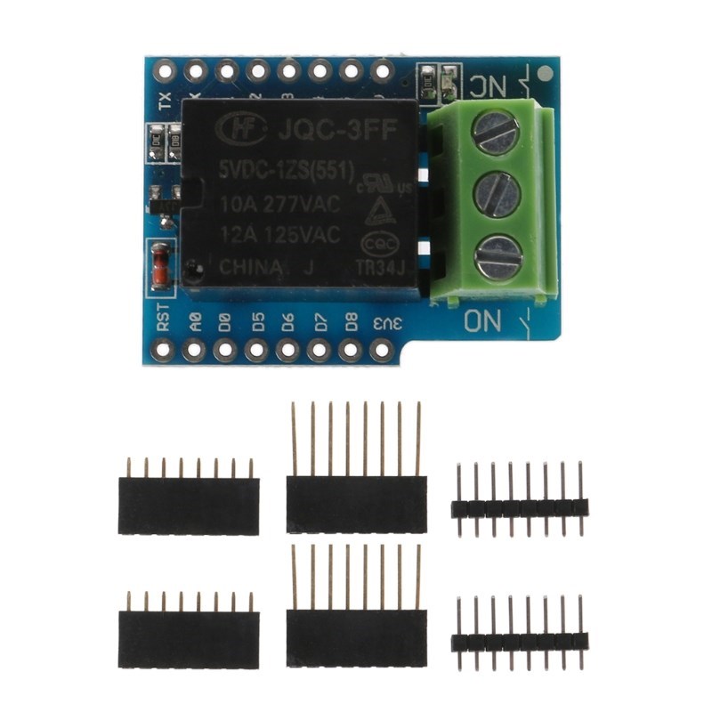 Relay Relais shields for WeMos D1 Mini Wifi ch340 IoT Lua