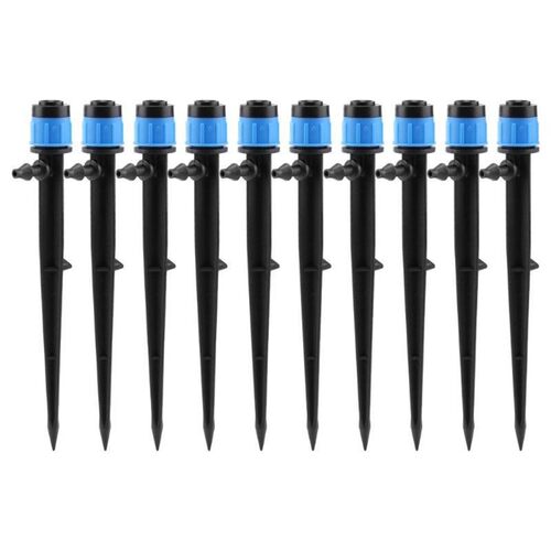 10pcs 13cm Micro Bubbler Drip Irrigation Adjustable Sprinkle