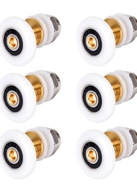 6 PCS 25 mm small Rollers apply to feel the Bathroom Glass