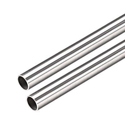 2Pcs 304 Stainless Steel Capillary Tube Tubing 7.5mm ID 9.5m