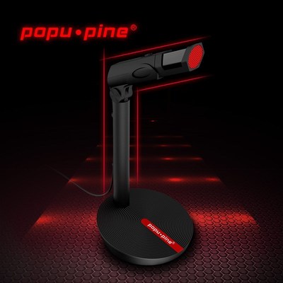 Popupine Wired Condenser Studio Microphone USB 3.5mm Microp