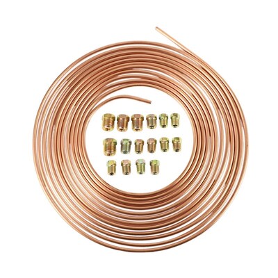 25Ft 7.62M Roll Tube Coil of 3/16 inch OD Copper Nickel Brak
