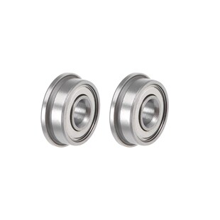 Shielded Bearing 4x11x4mm Bearings Chrome Flange F694ZZ Ball