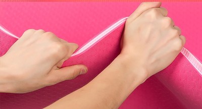 183*61cm 6mm Thick Double Color Non-slip TPE Yoga Mat Qualit