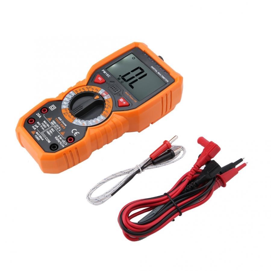 Ammeter PEAKMETER PM18C Intelligent Digital Multimeter Volta
