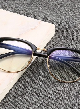 Women Men Blue Light Blocking Spectacles Anti Eyestrain Deco