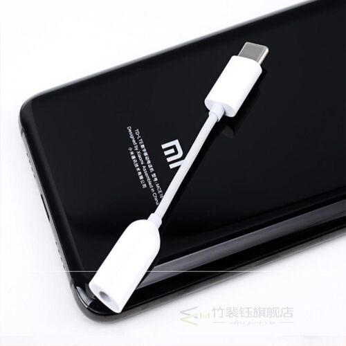 Original Xiaomi Earphone Adapter Mi 9 9se USB3.1 Type C To 3
