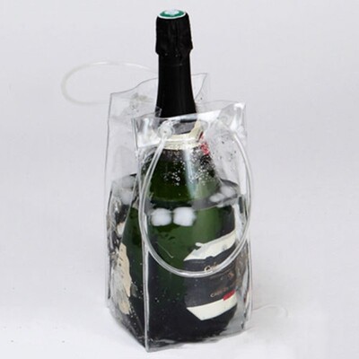 Home Ice Bag Wine Beer Champagne Bucket Drink Bottle Cooler