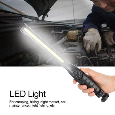 40LED COB Bar Light Portable Working Inspection Light Flashl