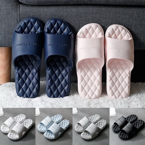 2021 New Fashion Bathroom Shower Slippers For Women and Men