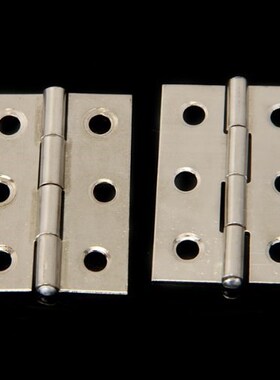 CLOS 2pcs Stainless Steel 2 Inch 4.4x3.1cm Cabinet Door Hing