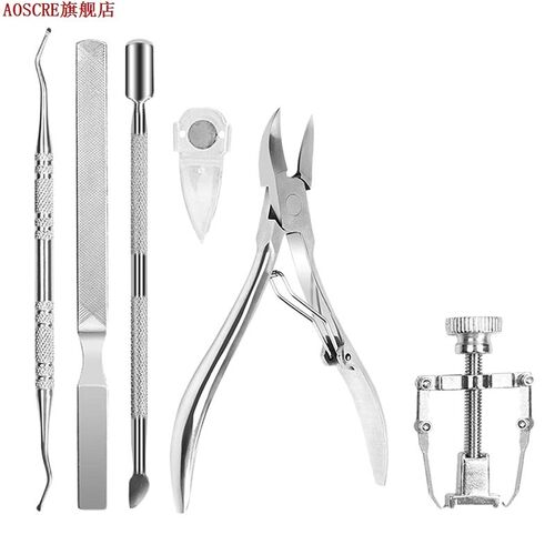 6Pcs Toenail Tools Kit Premium Nail Treatment Foot Tool Ingr