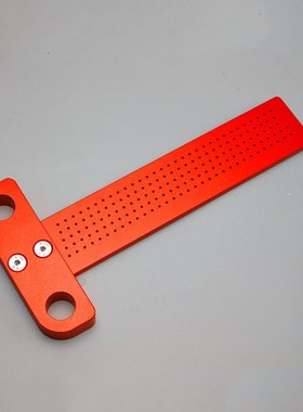 New Woodworking Scribe Aluminum Crossed Ruler Precision Wood